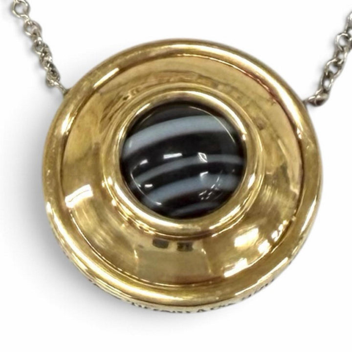 Great TIFFANY&Co. Necklace magic circle Silver 925 Women
