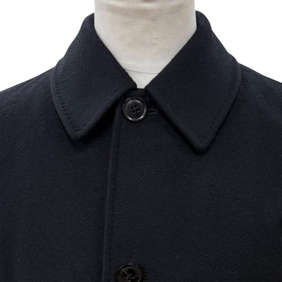 Great Paul Smith coat black cashmere mens M