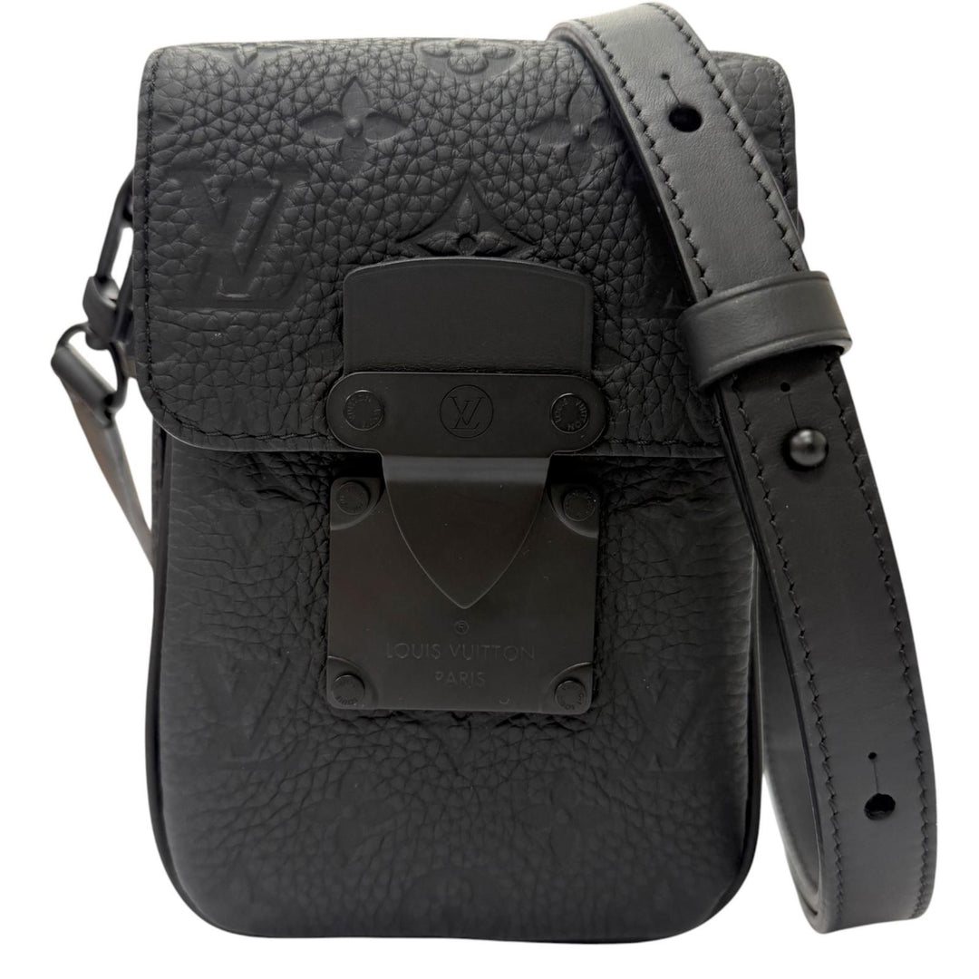 Excellent LOUIS VUITTON Shoulder Bag S Lock Vertical Wearable Wallet