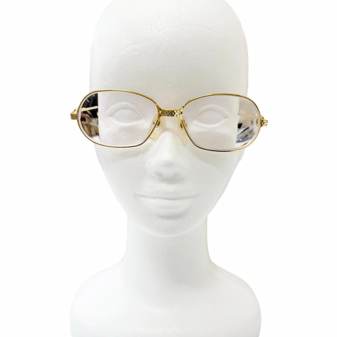 Very Good Cartier Glasses Mailon PANTHERE gold mens