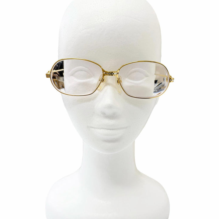 Very Good Cartier Glasses Mailon PANTHERE gold mens