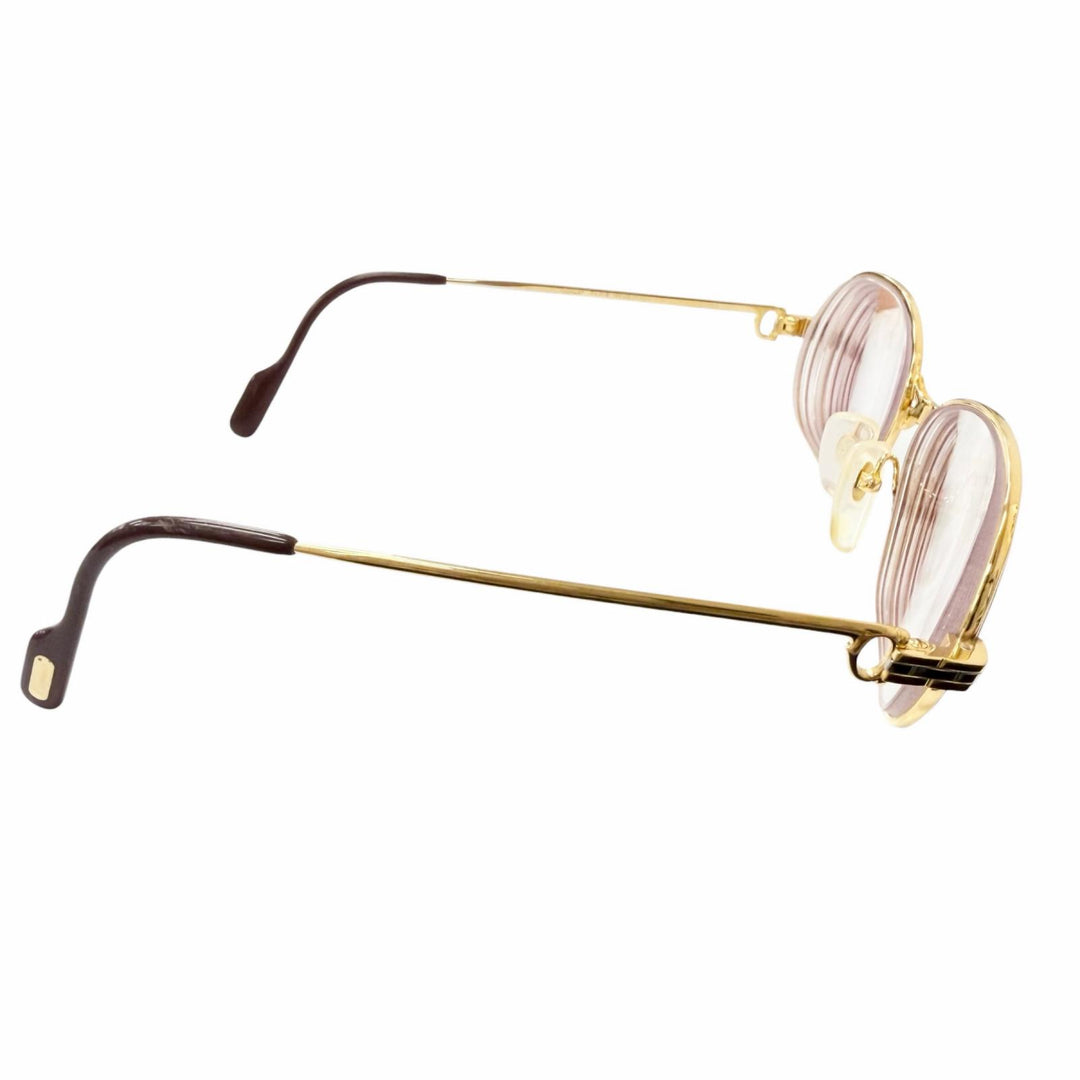 Very Good Cartier Glasses Mailon PANTHERE gold mens