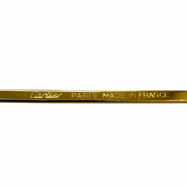 Very Good Cartier Glasses Mailon PANTHERE gold mens