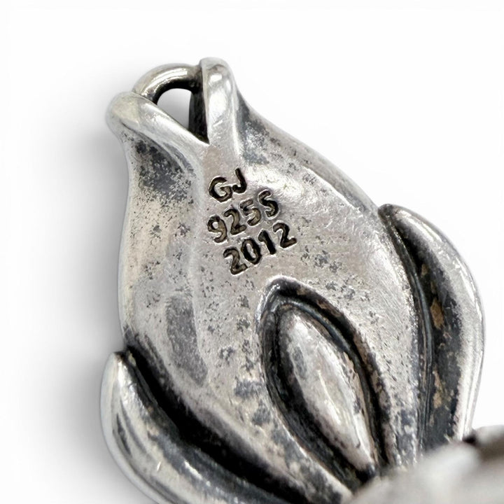 Great Georg Jensen Heritage Collection 2012 Year Earrings Silver 925