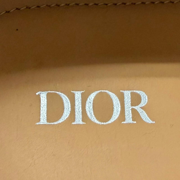 Pristine DIOR Dress shoes Evidence Embossed logo plain toe derby shoes