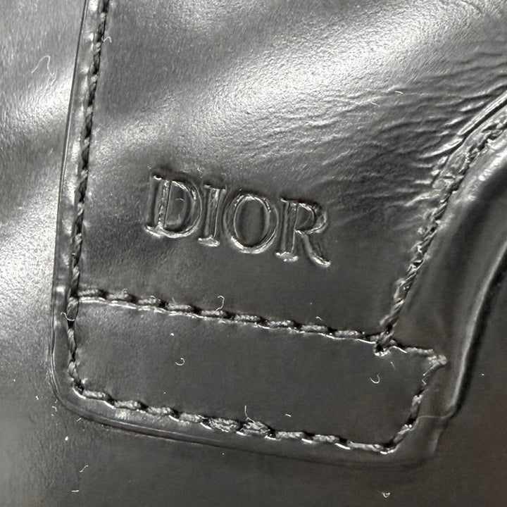 Pristine DIOR Dress shoes Evidence Embossed logo plain toe derby shoes