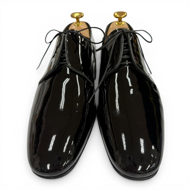 Excellent LOUIS VUITTON Dress shoes black Patent leather mens 6