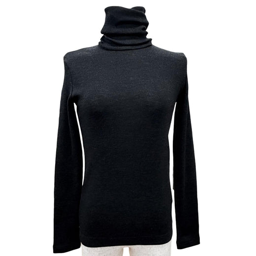 Excellent tricot COMME des GARCONS Turtleneck ribbed knit AD2008 TB-T032