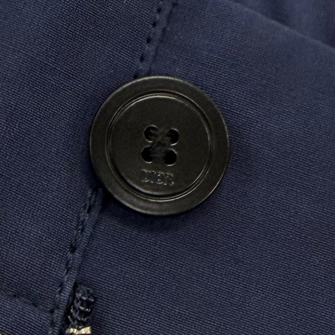 Pristine DIOR Pants Logo belt tapered pants Navy cotton mens 48 113C126A5034