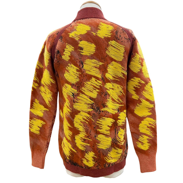 Excellent DIOR sweater Orange series wool mens XS 143M643AT279
