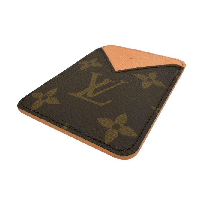 Pristine LOUIS VUITTON Porte Cartes・Magnets Orange Monogram canvas M25871