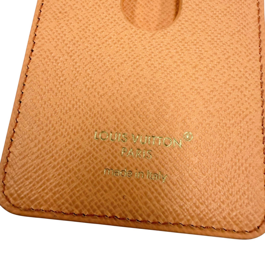 Pristine LOUIS VUITTON Porte Cartes・Magnets Orange Monogram canvas M25871