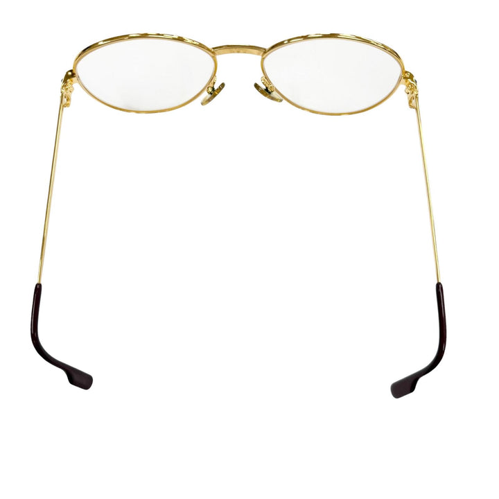 Very Good Cartier Glasses Trinity gold Blue Gemstone mens