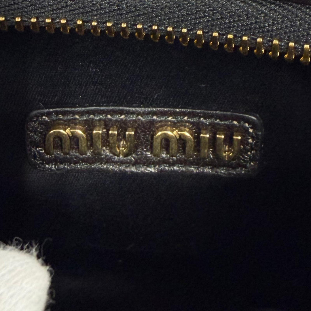 Excellent MIUMIU Shoulder Bag Wonder matelassé leather hobo bag leather Women