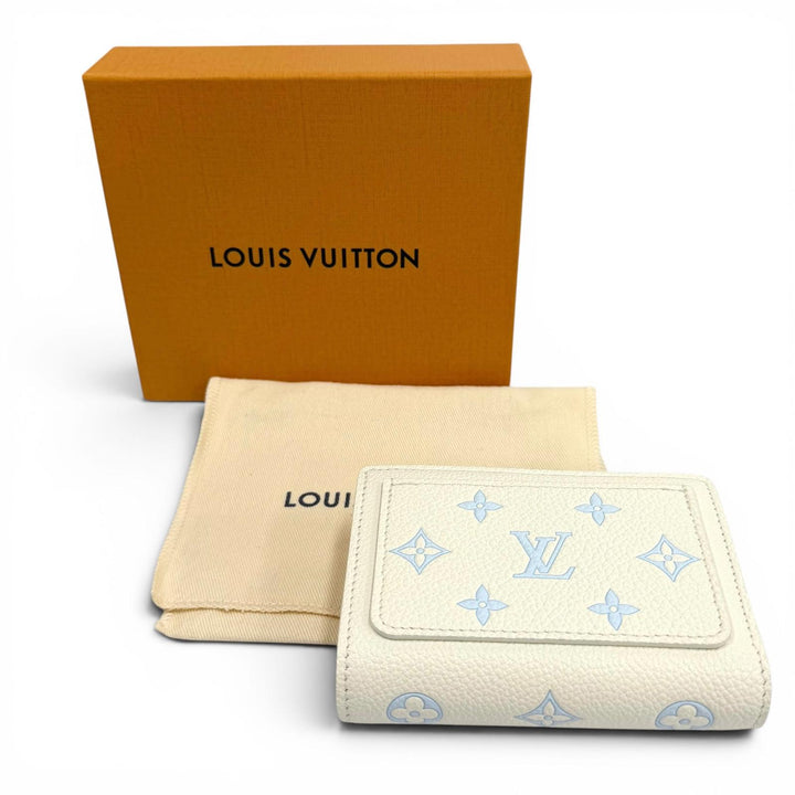 Pristine LOUIS VUITTON Bifold Wallet Portefeuille Claire Monogram Ann Platt