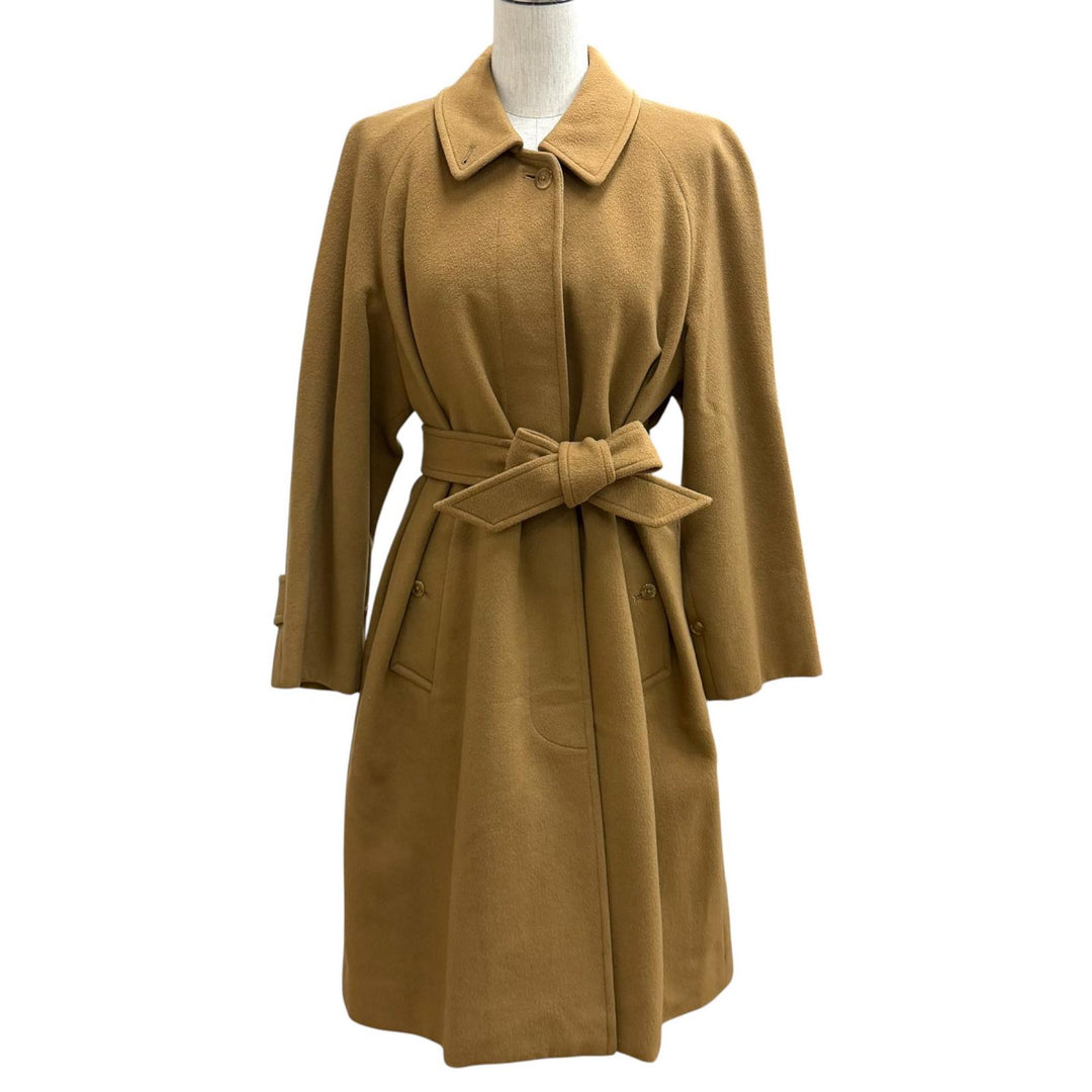 Very Good Burberrys coat light brown wool Women 9