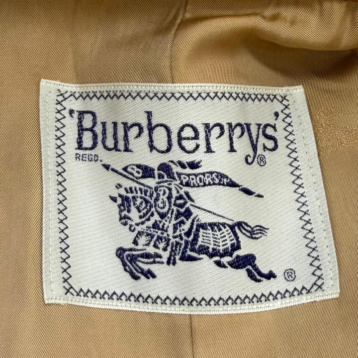 Very Good Burberrys coat light brown wool Women 9