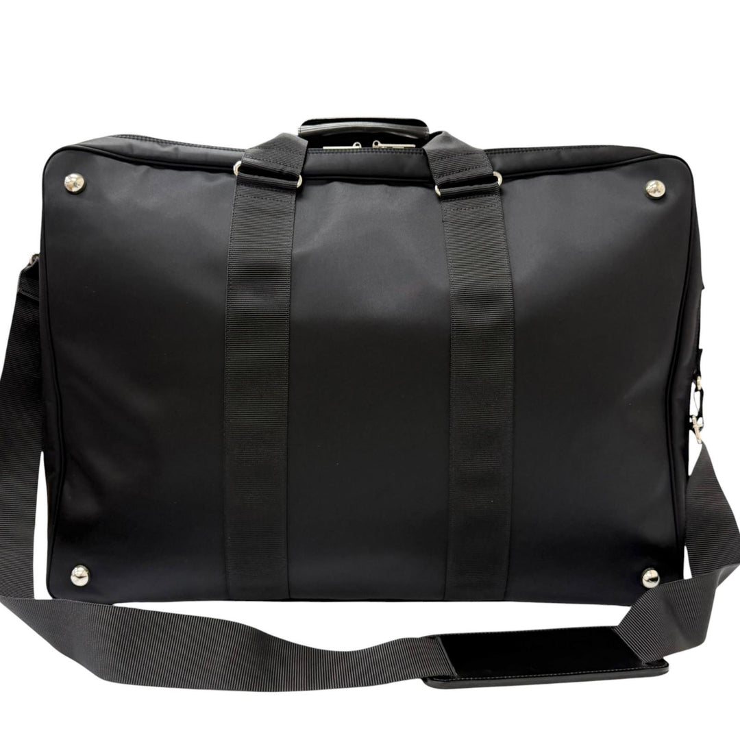 Great PORTER Boston bag TRUNK 2WAY GARMENT BOSTON BAG Garment bag black