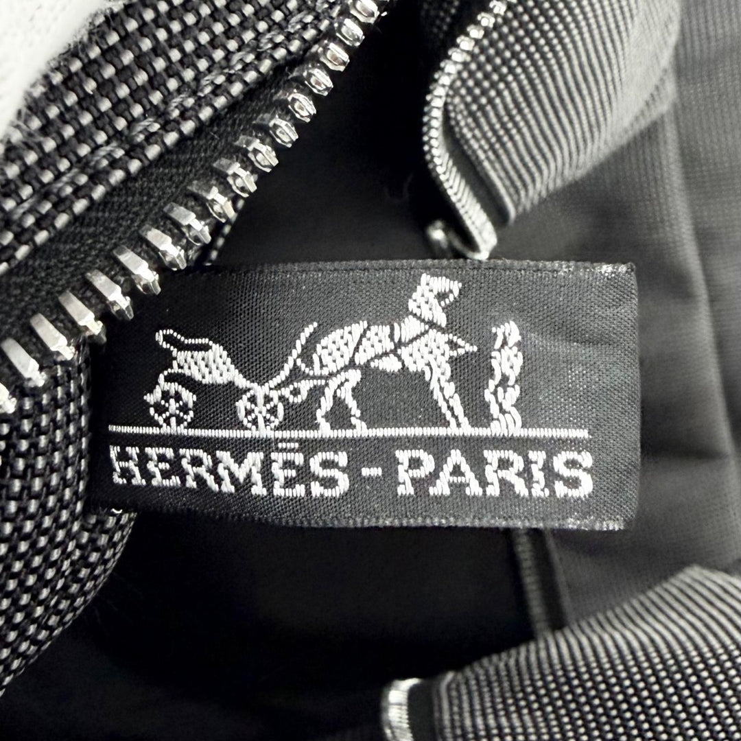 Excellent HERMES Tote Bag Her Line GM Tote Bag Large canvas tote bag/boston bag