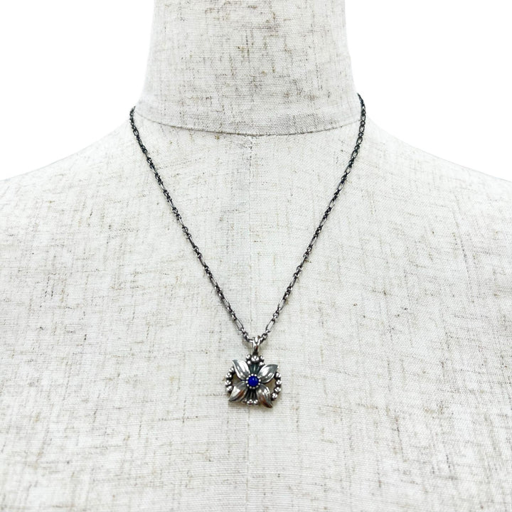 Excellent Georg Jensen Necklace 1998 Year Pendant Silver SV925 Women
