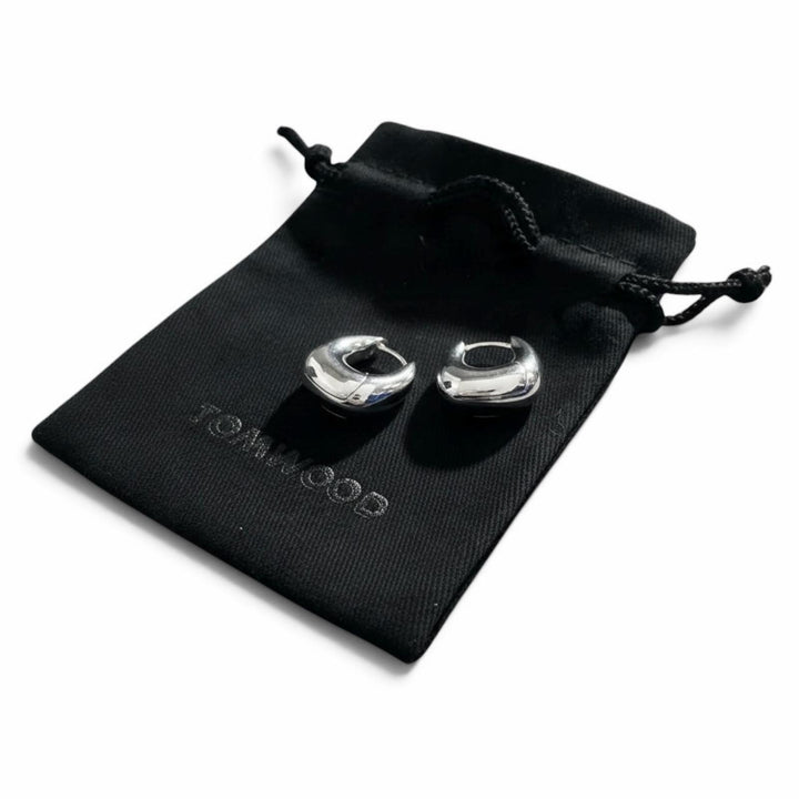 Excellent TOM WOOD Pierce Baofu For both ears Silver SV925 Women