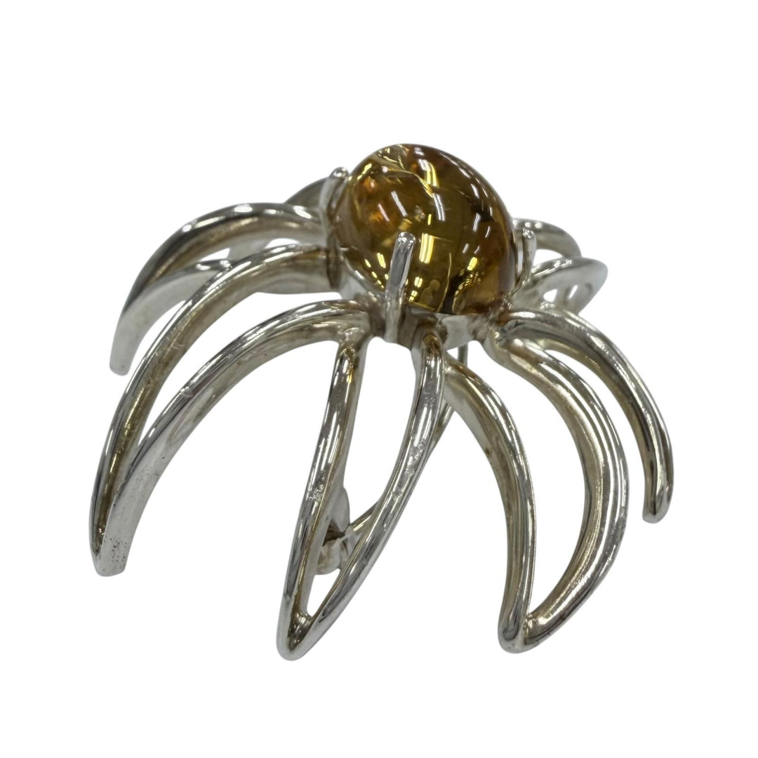 Great TIFFANY&Co. Brooch Fireworks Silver 925 Women