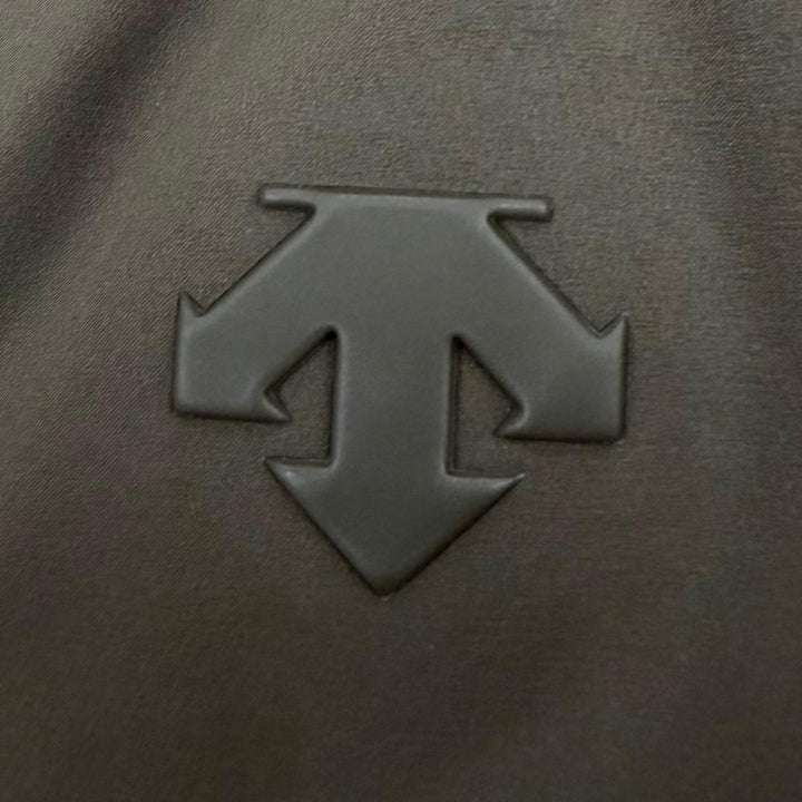 Great DESCENTE Down jacket Mountaineer khaki polyester mens L DAMUGK30U