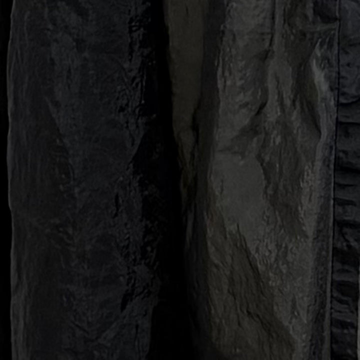 Excellent BLACK COMME des GARCONS skirt black Women S 1F-S010
