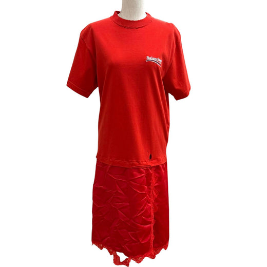 Excellent BALENCIAGA one piece Red cotton Women XS 671398