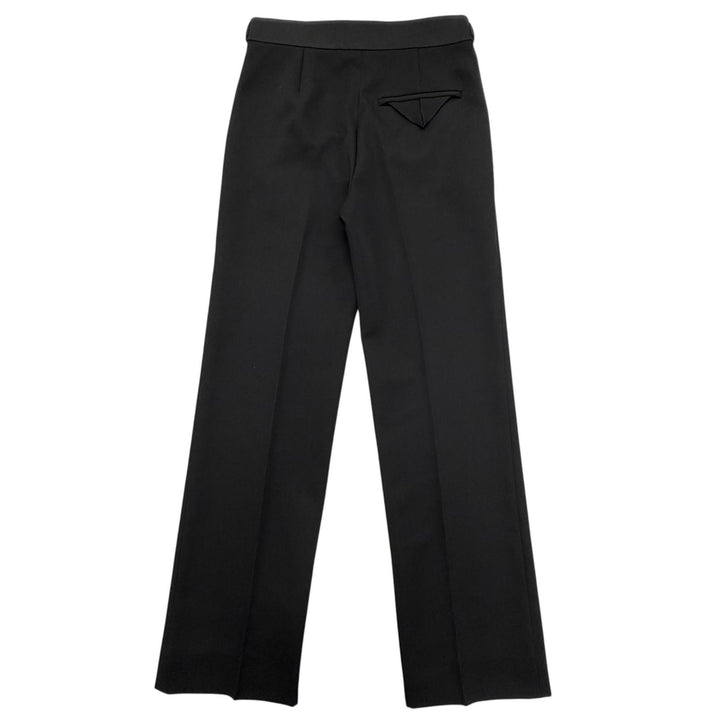 Excellent BOTTEGAVENETA Pants slacks black wool mens 44 680701