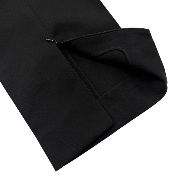 Excellent BOTTEGAVENETA Pants slacks black wool mens 44 680701