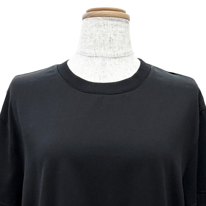 Excellent GIVENCHY Short sleeve T-shirt Logo lace detail black M BW709T3Z7Z