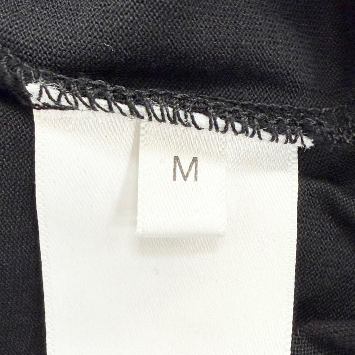 Excellent GIVENCHY Short sleeve T-shirt Logo lace detail black M BW709T3Z7Z