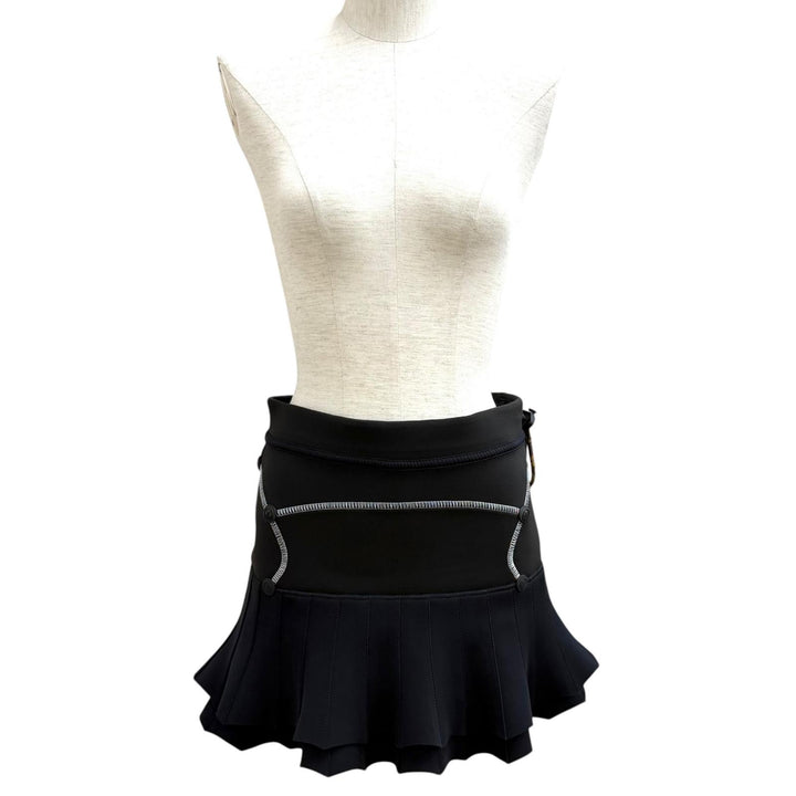 Excellent LOUIS VUITTON Mini skirt black Nylon Women 34