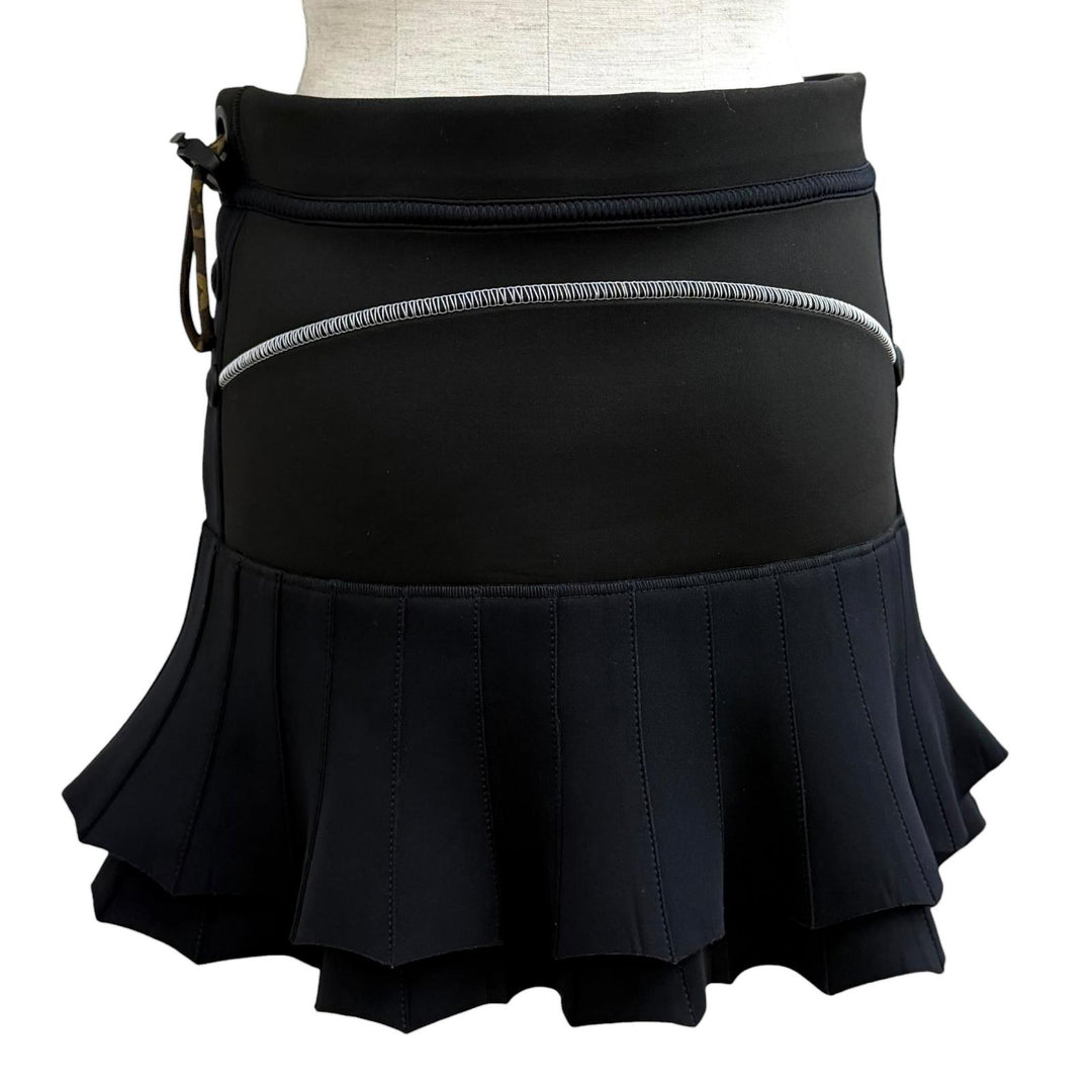 Excellent LOUIS VUITTON Mini skirt black Nylon Women 34