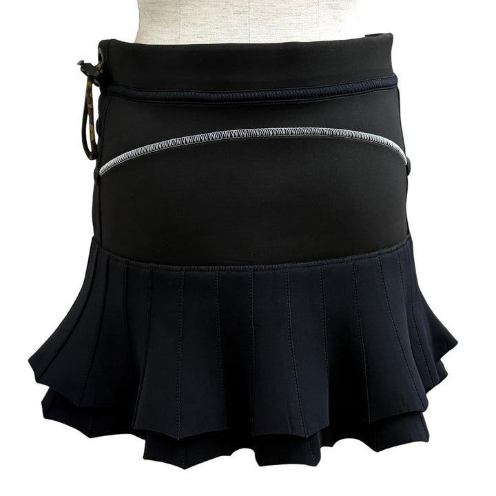 Excellent LOUIS VUITTON Mini skirt black Nylon Women 34