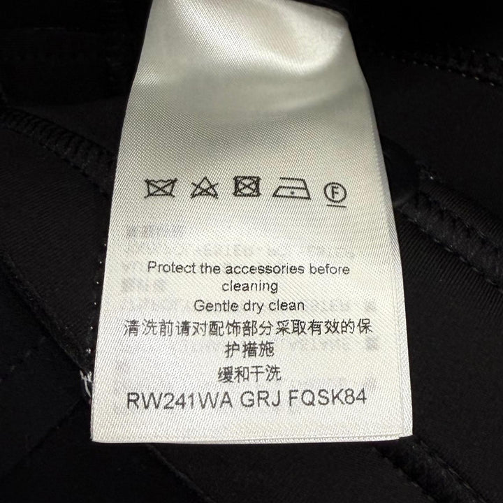 Excellent LOUIS VUITTON Mini skirt black Nylon Women 34