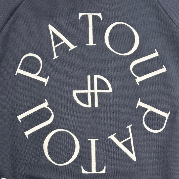 Pristine PATOU hoodie Organic Cotton Medallion Logo Cropped JE0699985999B