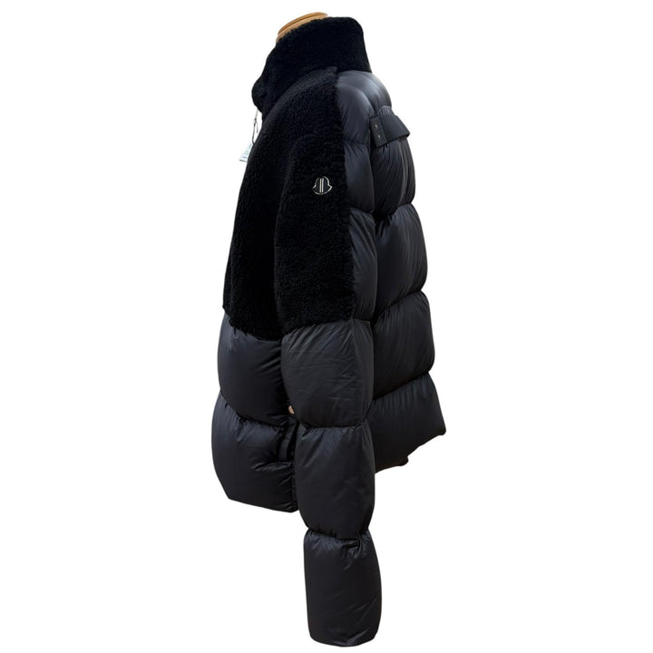 Pristine MONCLER RICK OWENS Down jacket COYOTE black Nylon mens 2 F209N1B50401