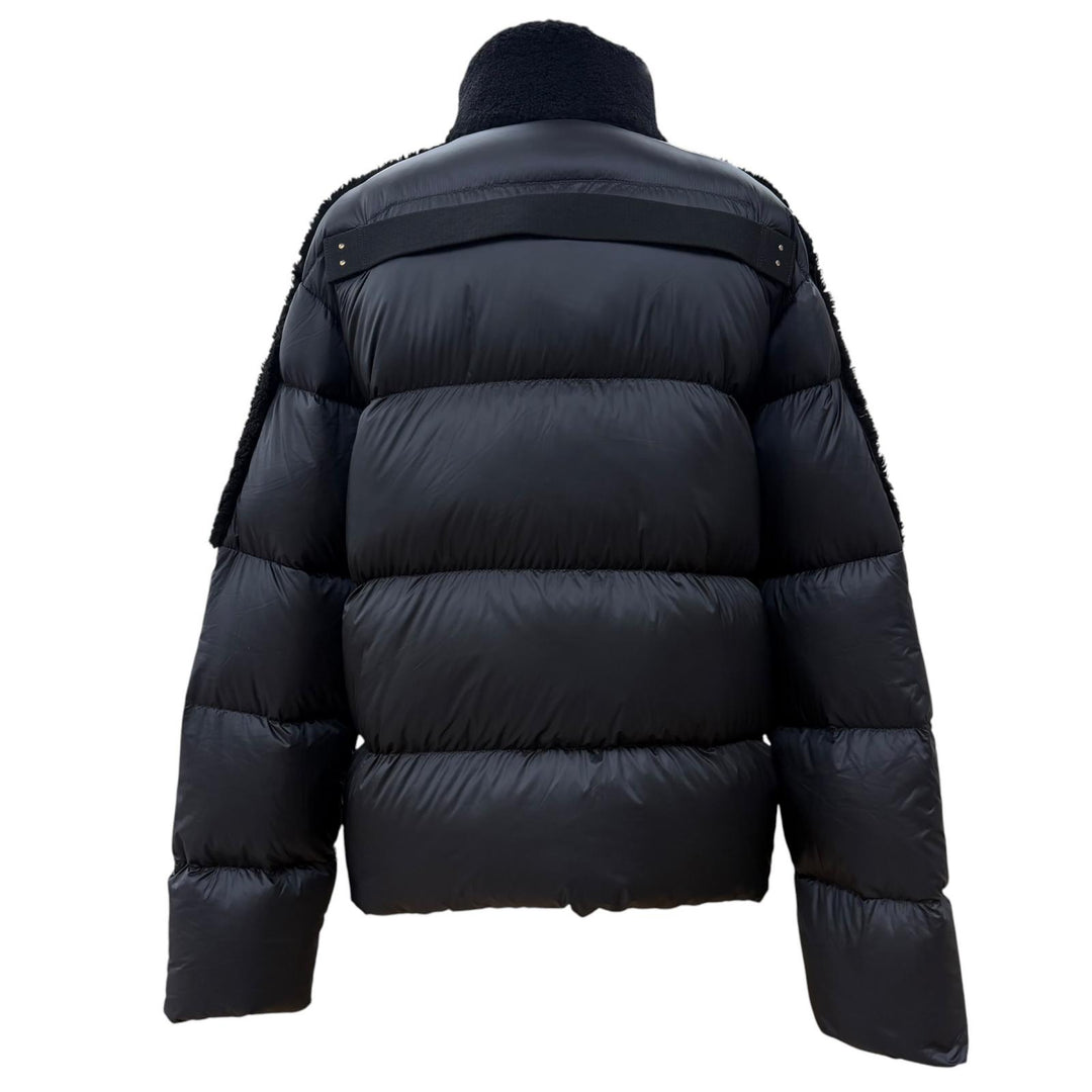 Pristine MONCLER RICK OWENS Down jacket COYOTE black Nylon mens 2 F209N1B50401
