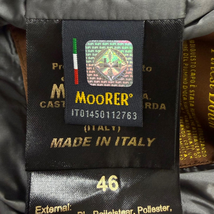 Excellent MOORER Down jacket BRETT-SKT ACQUA PROOF black