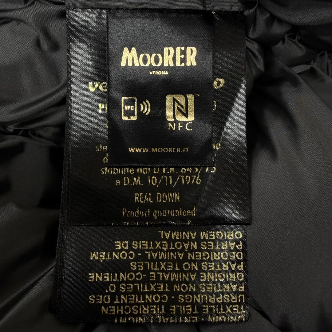 Excellent MOORER Down jacket BRETT-SKT ACQUA PROOF black