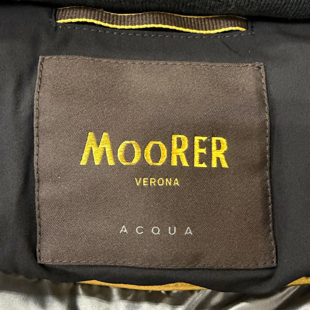 Excellent MOORER Down jacket BRETT-SKT ACQUA PROOF black