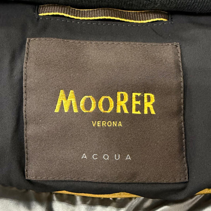 Excellent MOORER Down jacket BRETT-SKT ACQUA PROOF black
