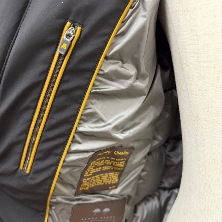Excellent MOORER Down jacket BRETT-SKT ACQUA PROOF black
