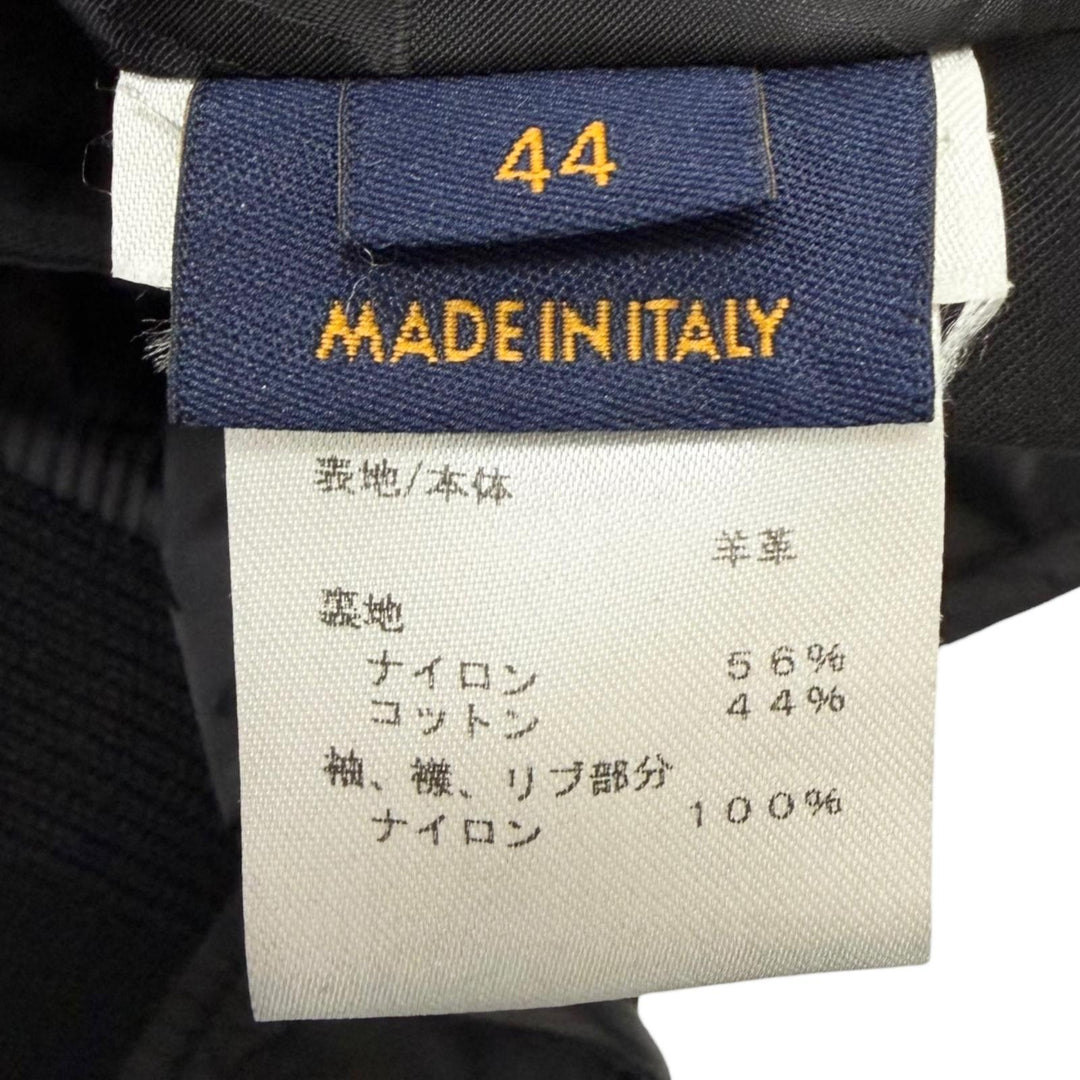 Great LOUIS VUITTON Blouson Leather trim, reversible, monogram black