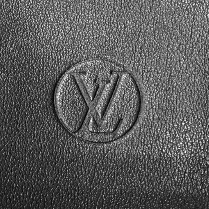 Great LOUIS VUITTON Blouson Leather trim, reversible, monogram black