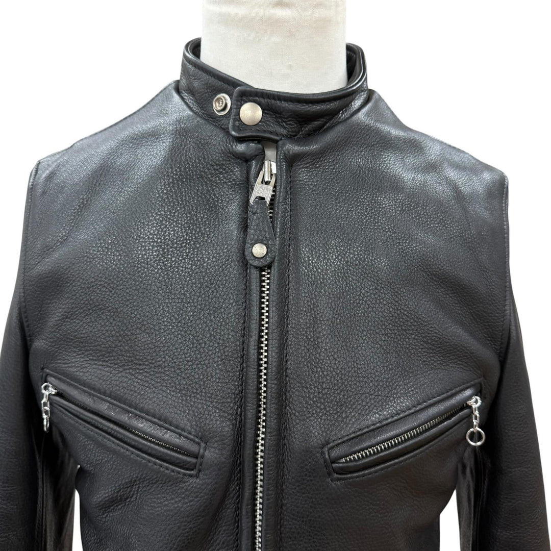 Excellent schott Leather jacket 541XX CAFE RACER NEW NAKED