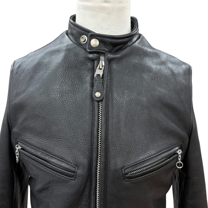 Excellent schott Leather jacket 541XX CAFE RACER NEW NAKED