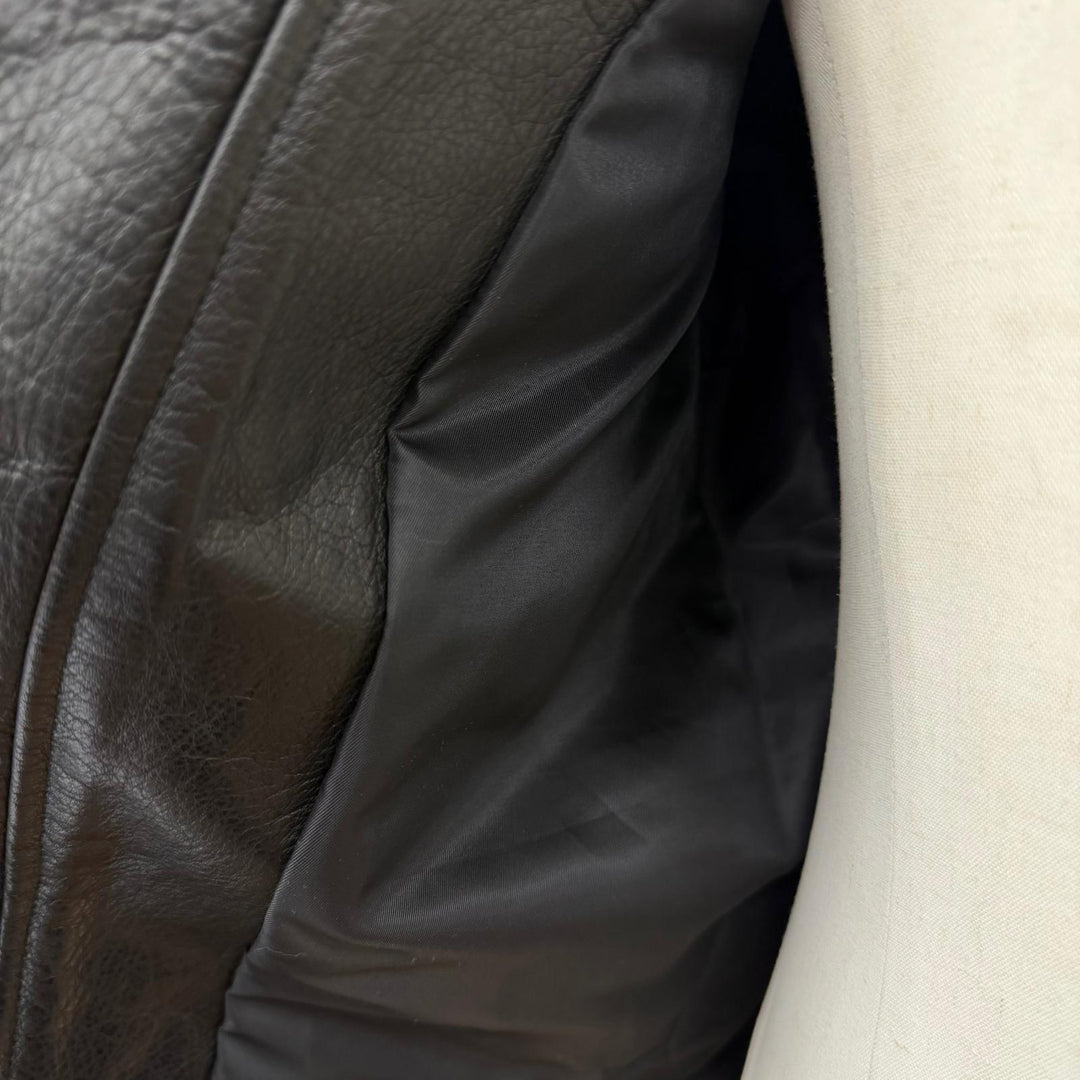 Excellent schott Leather jacket 541XX CAFE RACER NEW NAKED